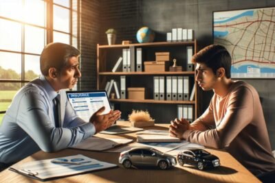 accidente conductor no incluido en la poliza