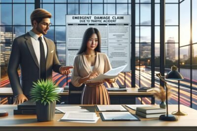 reclamacion de dano emergente en accidente de trafico