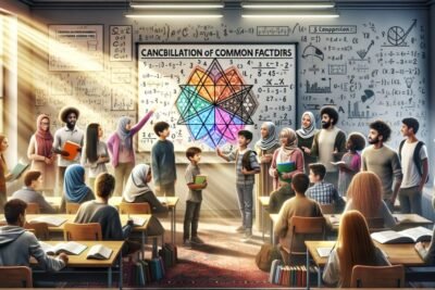 cancelacion de factores comunes en fracciones