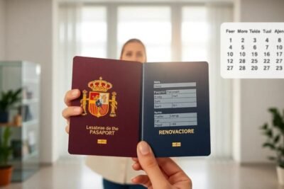 cuantos anos de validez tiene un pasaporte espanol y cuando se puede renovar