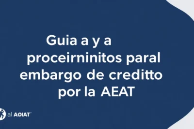 guia y procedimientos para el embargo de creditos por la aeat