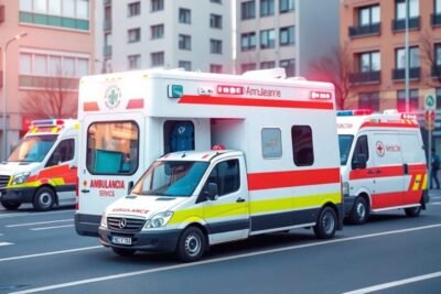 ¿Qué tipos de ambulancias existen y qué requisitos deben cumplir? 2 que tipos de ambulancias existen y que requisitos deben cumplir