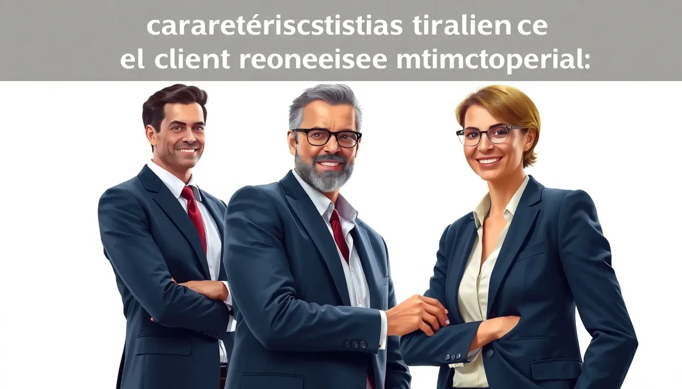 Características del cliente en la asesoría empresarial 1 caracteristicas del cliente en la asesoria empresarial