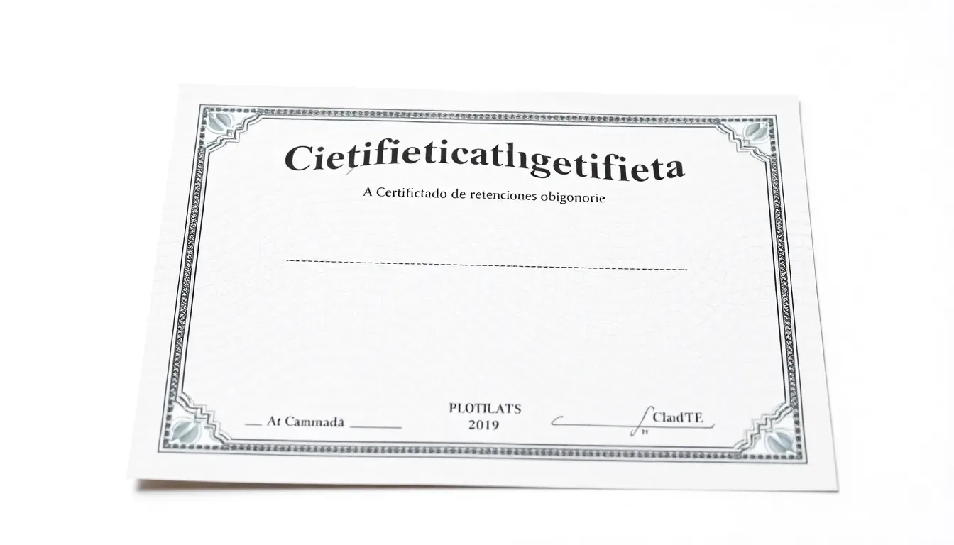 Certificado de retenciones obligatorio para contribuyentes 1 certificado de retenciones obligatorio para contribuyentes