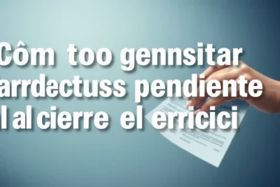 Cómo gestionar facturas pendientes al cierre del ejercicio 6 como gestionar facturas pendientes al cierre del ejercicio