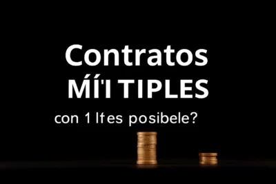 Contratos múltiples con la misma empresa: ¿es posible? 2 contratos multiples con la misma empresa es posible