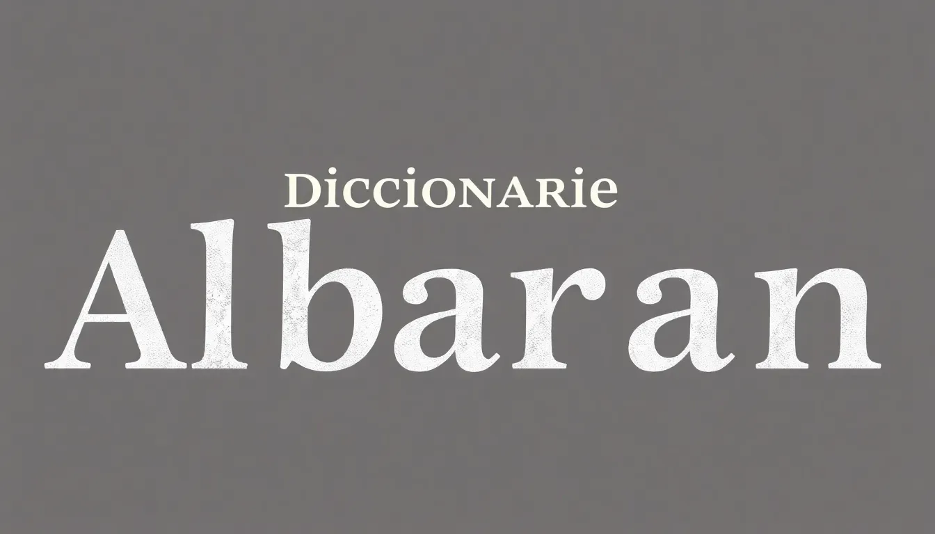 Diccionario de Albarán: Definiciones y Usos 2 diccionario de albaran definiciones y usos