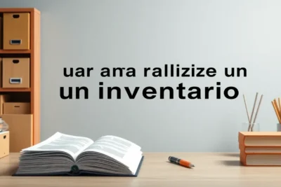guia para realizar un inventario rapido y efectivo