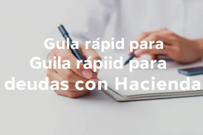 Guía rápida para consultar deudas con Hacienda 5 guia rapida para consultar deudas con hacienda