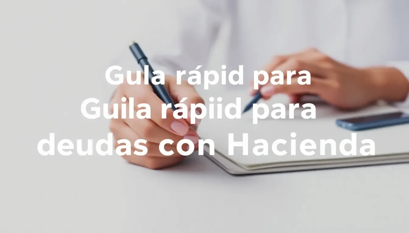 guia rapida para consultar deudas con hacienda