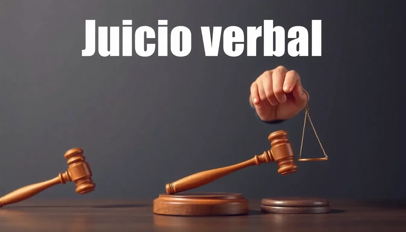 juicio verbal sin abogado beneficios y guia completa