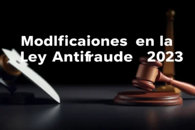 Modificaciones en la Ley Antifraude 2023 4 modificaciones en la ley antifraude 2023