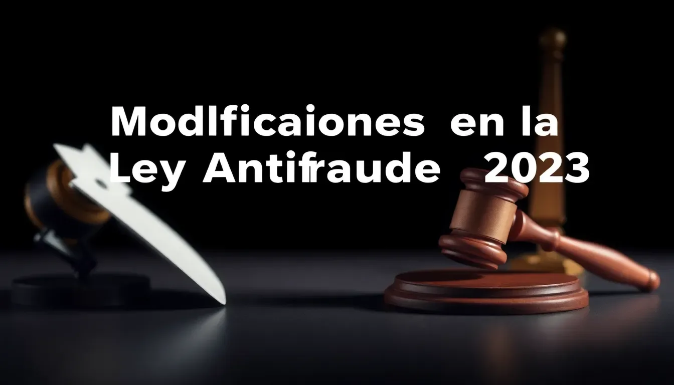 Modificaciones en la Ley Antifraude 2023 1 modificaciones en la ley antifraude 2023