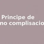 Principio de no compensación: definición y explicación