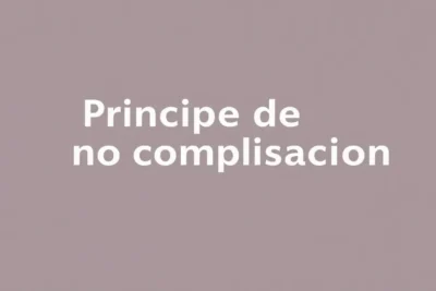 Principio de no compensación: definición y explicación 4 principio de no compensacion definicion y explicacion
