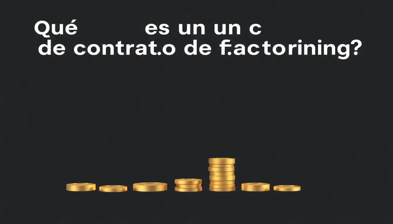 Qué es un contrato de factoring y cómo funciona 3 que es un contrato de factoring y como funciona