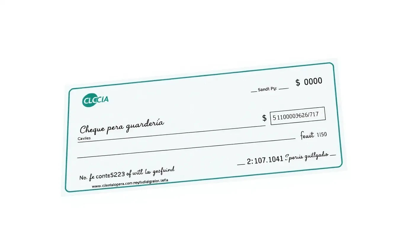 cheque para guarderia ventajas y guia para conseguirlo