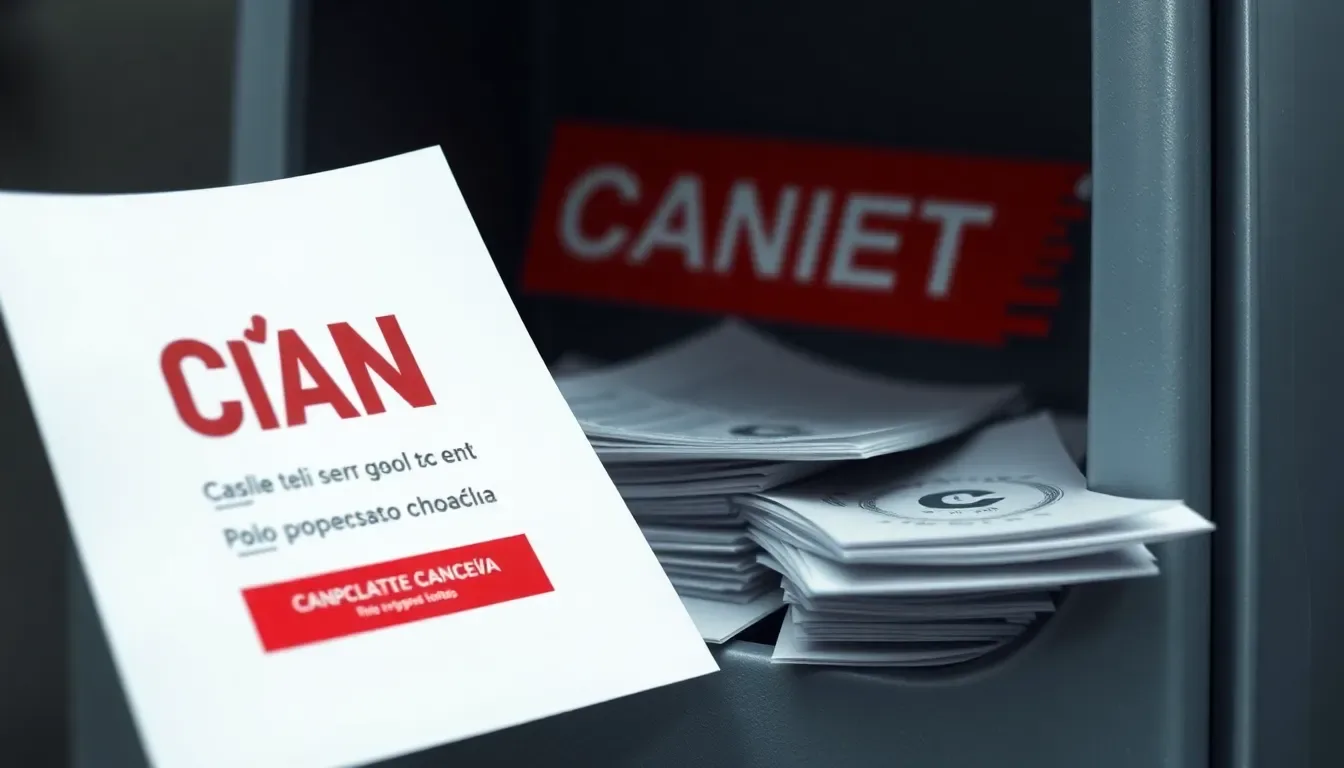 como cancelar envio de papeletas y propaganda electoral