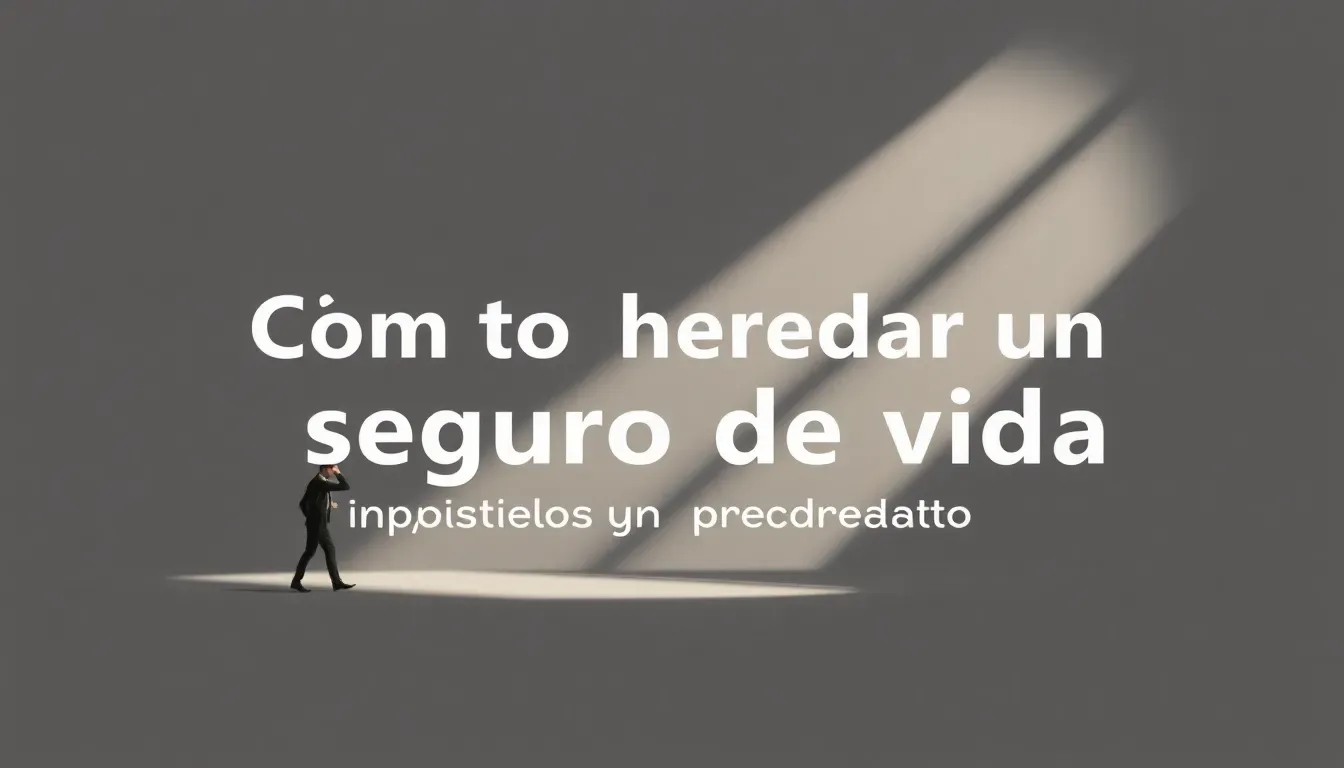 como heredar un seguro de vida impuestos y procedimiento