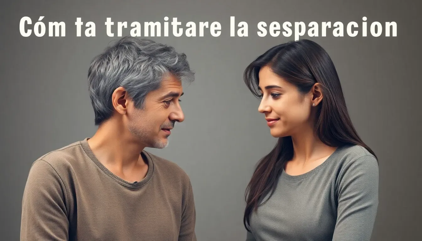 como tramitar la separacion con hijos en albacete