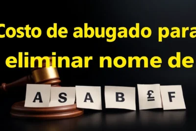 costo de abogado para eliminar nombre de asnef