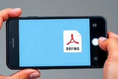 escanear documentos con el movil y enviarlos como pdf