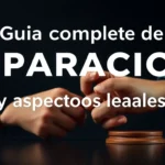 Guía completa de separación matrimonial y aspectos legales
