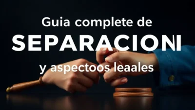 guia completa de separacion matrimonial y aspectos legales