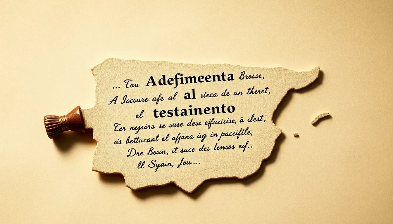 guia definitiva del testamento olografo en espana