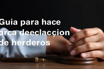 Guía para hacer una declaración de herederos efectiva 10 guia para hacer una declaracion de herederos efectiva