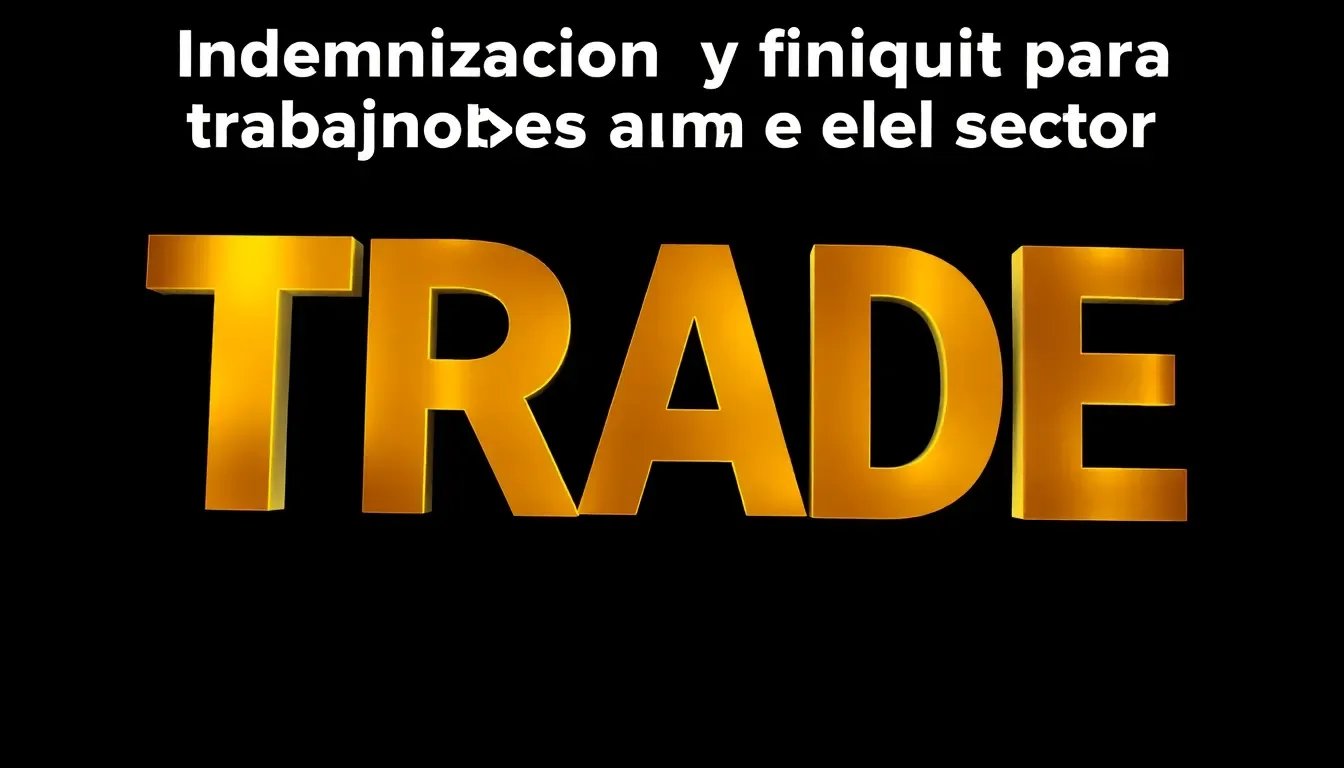 indemnizacion y finiquito para trabajadores del sector trade