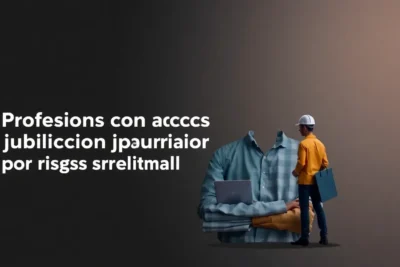 profesiones con acceso a jubilacion anticipada por riesgo laboral