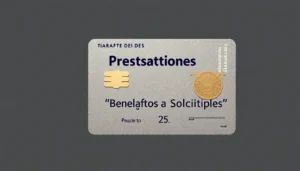 tarjeta de prestaciones y beneficios sociales para todos