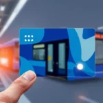 Tarjeta de transporte azul en Madrid para viajeros frecuentes